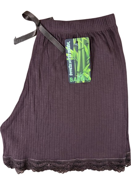 Kadın Pijama Altı %100 Bambu Şort Boxer Ultra Esnek Rahat Nefes Alan Kumaş fiyatları