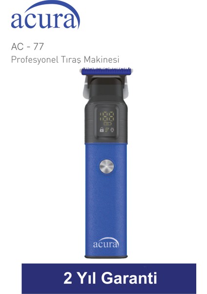 Ac-77 Titanyum Seramik Bıçaklı Profesyonel Sakal Ense Tıraş Makinesi indirimleri