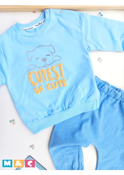 Kız Erkek Bebek Çocuk 2li Takım Alt Üst Swaetshirt Pantolon Takım fiyatları