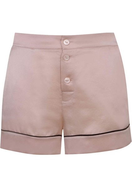 Classıc Pembe Ipek Agent Provocateur Classic Pj Şort, Rahat Lastikli Bel, Şık ve Konforlu