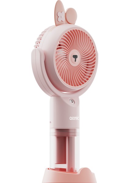 AFN26 Pembe 500MAH 2 Kademe Nemlendirici Sprey USB Fan fiyatları