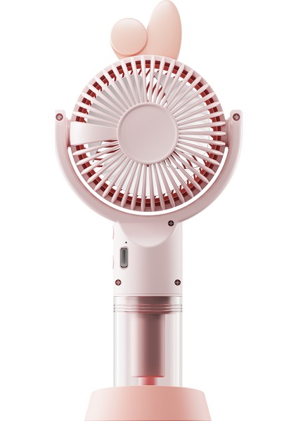 AFN26 Pembe 500MAH 2 Kademe Nemlendirici Sprey USB Fan