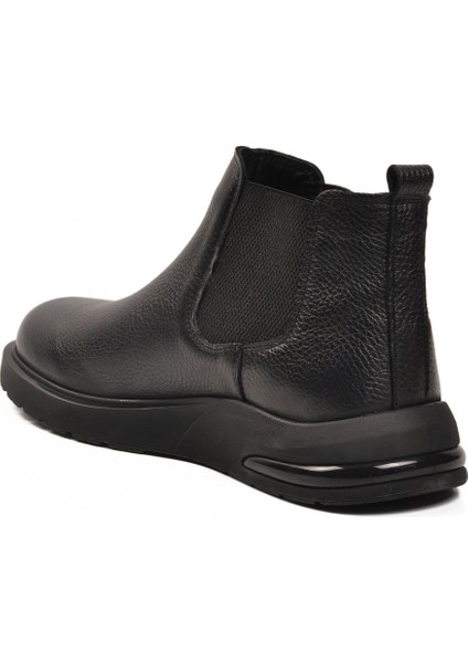 Siyah Floter Hakiki Deri Erkek Chelsea Bot 260042 M fırsatları