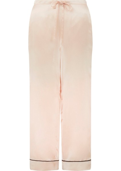 Klasik Pudra Pembe Ipek Pijama Altı - Agent Provocateur Özel Gece Kıyafeti