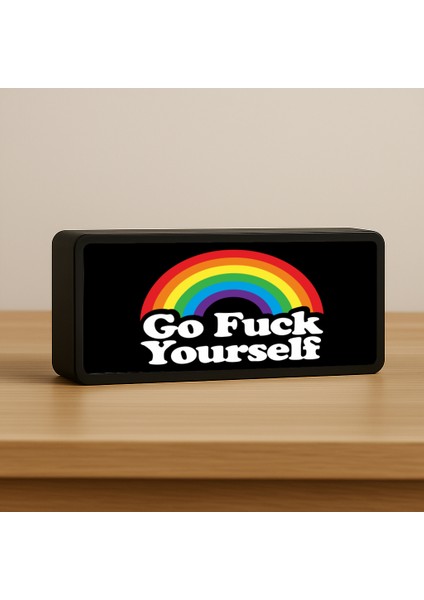 Go F*ck Yourself LED Lamba & Masa Lambası & Gece Lambası