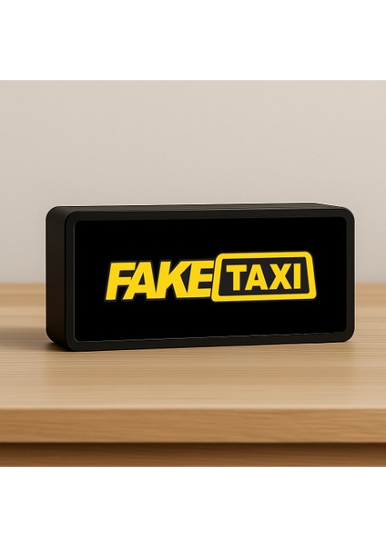 Fake Taxi LED Lamba & Masa Lambası & Gece Lambası