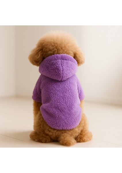 Hoodie Peluş Köpek ve Kedi Kıyafeti