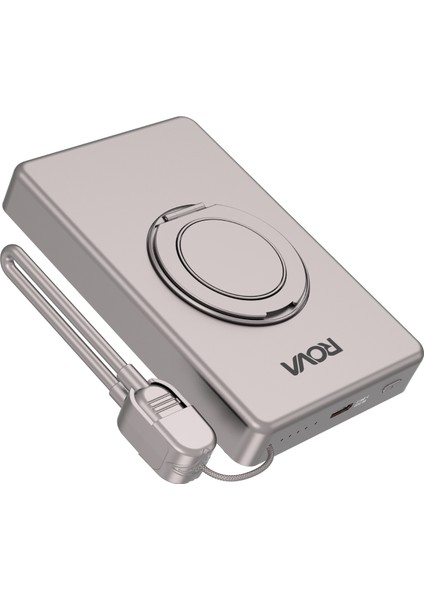 RV-PWS630A 10000 Mah 20W Pd Hızlı Şarj Destekli Kablosuz Powerbank – Akıllı Saat Şarj Özellikli fiyatları