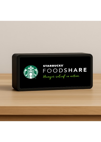 Starbucks Foodshare LED Lamba & Masa Lambası & Gece Lambası