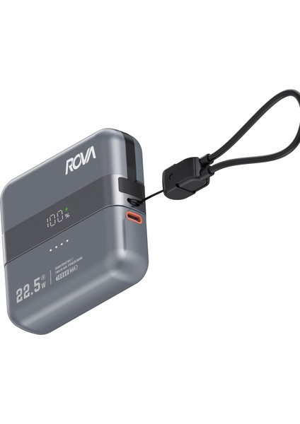 PWS631 10000 Mah 22.5W Pd Hızlı Şarj Destekli Powerbank – Kablosuz Şarj, Type-C & Lightning Kablolu fiyatları