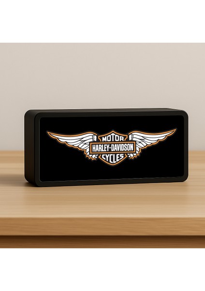 Harley Davidson LED Lamba & Masa Lambası & Gece Lambası