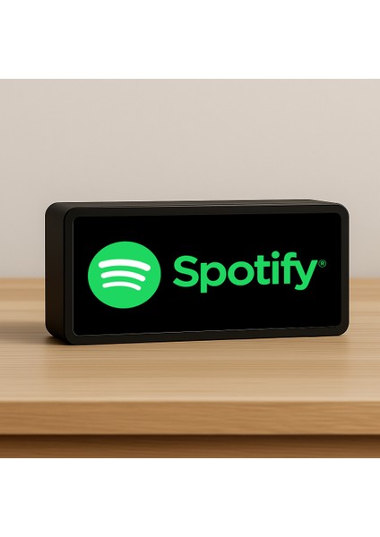 Spotify LED Lamba & Masa Lambası & Gece Lambası