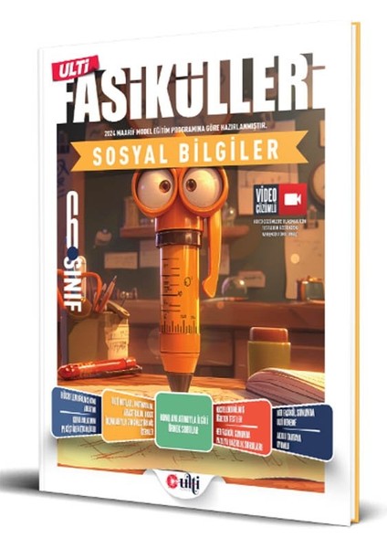 Ulti 2026 6. Sınıf Sosyal Bilgiler Ulti Fasikülleri Yeni Maarif Modele Uygun