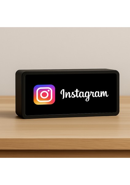Instagram LED Lamba & Masa Lambası & Gece Lambası