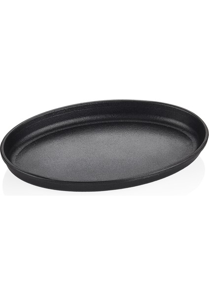 Döküm Demir Oval Fajita 23 * 14 cm