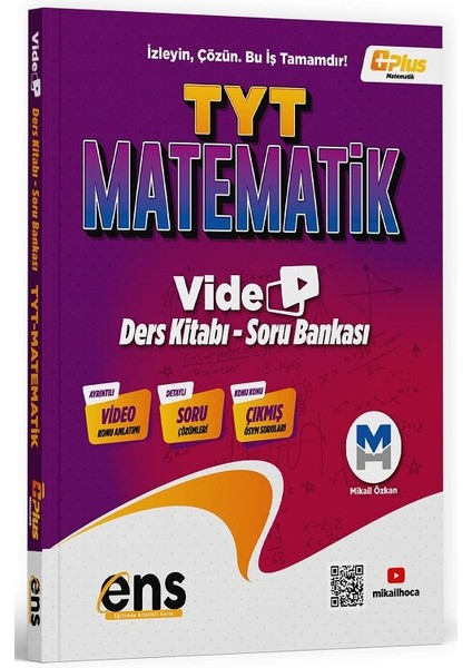 Ens 2026 Yks Tyt Matematik Video Ders Kitabı Soru Bankası Çözümlü