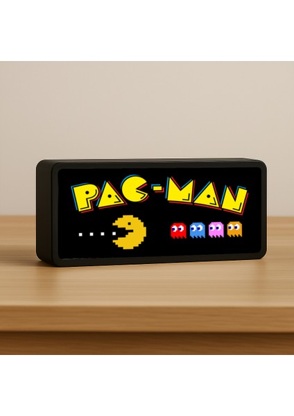 Pacman LED Lamba & Masa Lambası & Gece Lambası