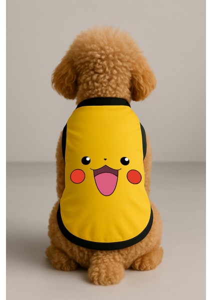 Yeni Sezon Köpek ve Kedi Kıyafeti - Hardal Pikaçu