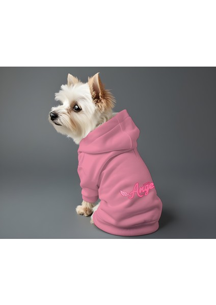 Kedi ve Köpek Kıyafeti & Elbisesi - Pembe Hoodie Angel fiyatları