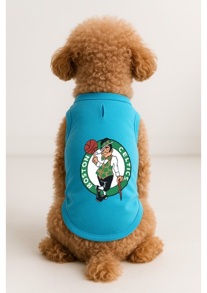 Kedi ve Köpek Kıyafeti & Elbisesi - Turkuaz Celtic Atlet