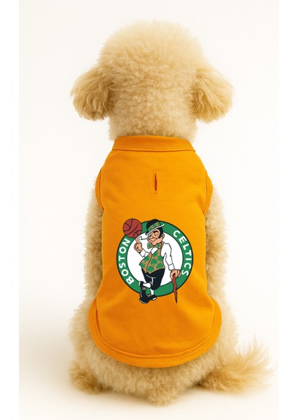 Kedi ve Köpek Kıyafeti & Elbisesi - Turuncu Celtic Atlet