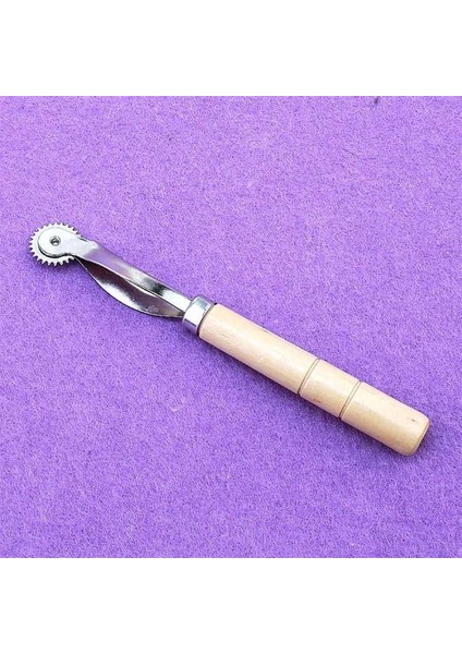 Ahşap Saplı Kumaş ve Keçe Çizme Ruleti Metal & 15CM-1 Adet fiyatları