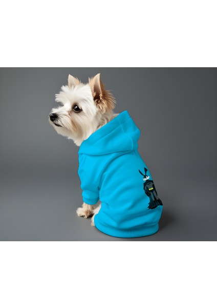 Kedi ve Köpek Kıyafeti & Elbisesi - Mavi Hoodie Batman Buggs fiyatları