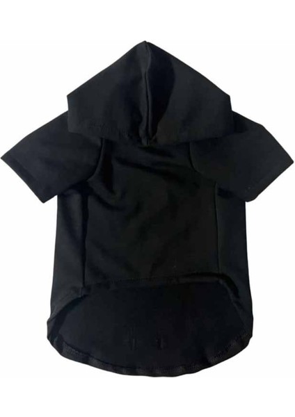 Kapişonlu Sweatshirt Köpek ve Kedi Kıyafeti & Elbisesi - Siyah The Boss fiyatları