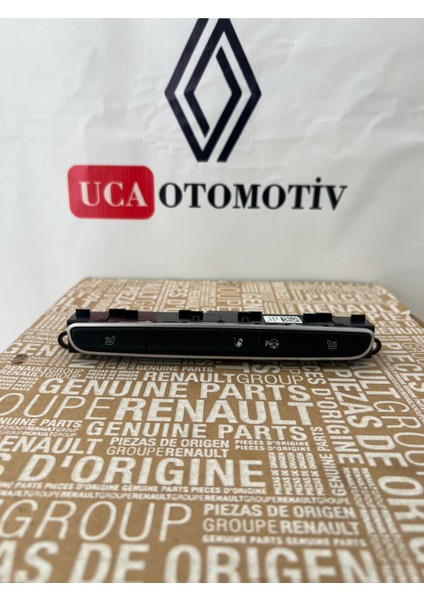 Koltuk Isıtma Şerit Takip Konsol Düğme Takım - Renault Megane 4