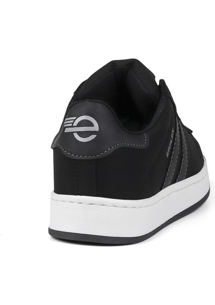 Unisex Siyah Bağcıklı Rahat Sneaker Günlük Spor Ayakkabı indirimleri