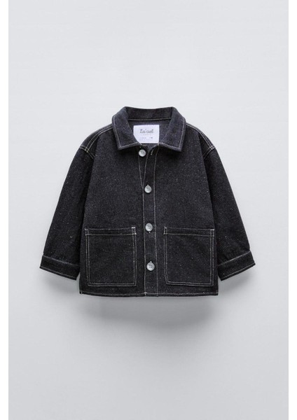 Erkek Çocuk Pamuklu Siyah Dikiş Detaylı Ceket ve Pantolon Takım modelleri