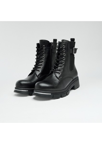 Hakiki Deri Fermuarlı Kadın Bot fiyatları