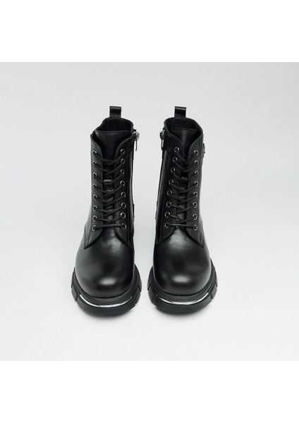 Hakiki Deri Fermuarlı Kadın Bot modelleri