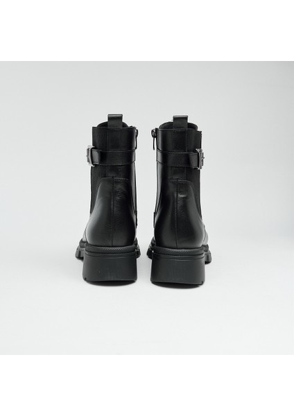 Hakiki Deri Fermuarlı Kadın Bot fırsatları