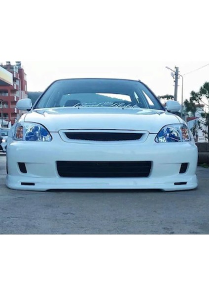 Honda Civic Mugen Ön Ek Karlık Mat Siyah Plastik 1999-2001