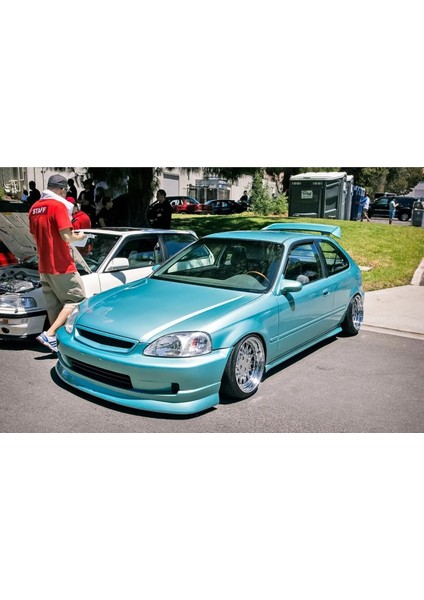 Honda Civic Ies S2000 Ön Ek Karlık Mat Siyah Plastik 1999-2001 modelleri