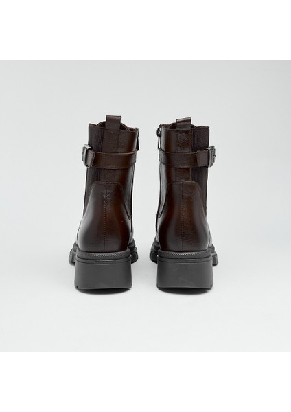 Hakiki Deri Fermuarlı Kadın Bot fırsatları