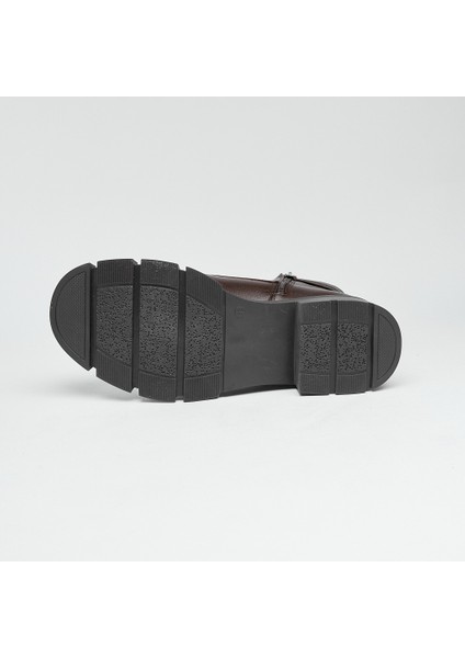 Hakiki Deri Fermuarlı Kadın Bot indirimleri