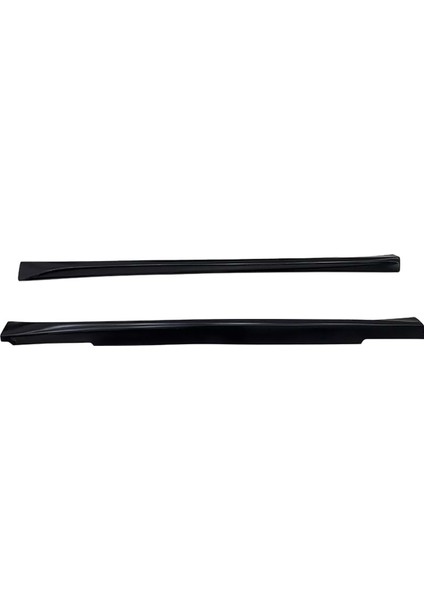 Ford Fiesta Mk6 Aero Yan Marşpiyel Seti Mat Siyah Plastik 2008-2017