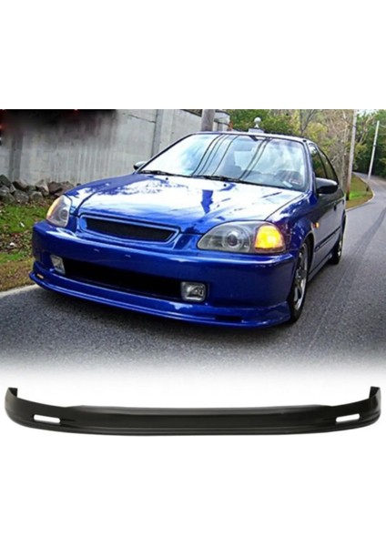 Honda Civic Mugen Ön Ek Karlık Mat Siyah Plastik 1996-1998