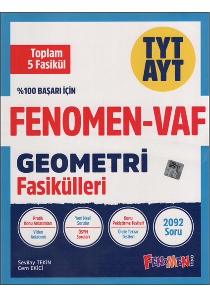 Fenomen-Vaf Tyt-Ayt Geometri Fasikülleri