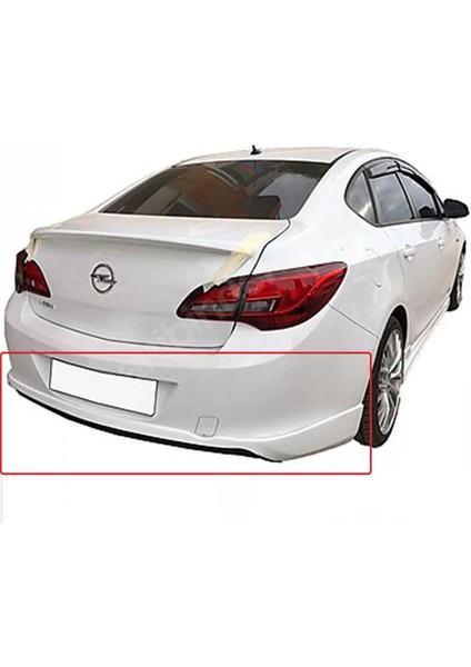 Opel Astra J Sedan Custom Arka Ek Karlık Mat Siyah Plastik