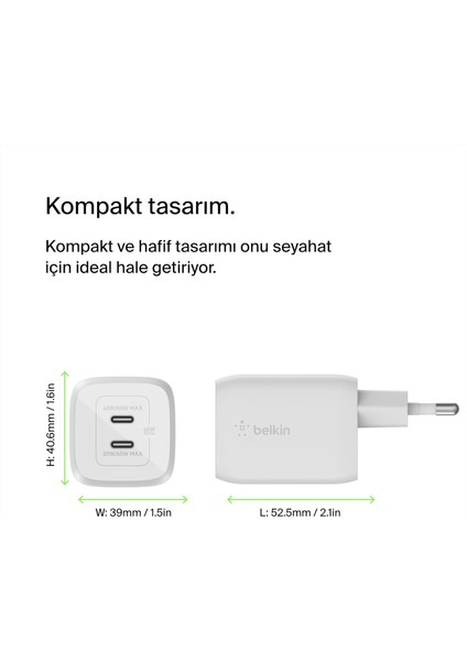 Şarj Bölümü Usb-C Gan 65WŞARJ Bölümü Usb-C Gan 65W indirimleri