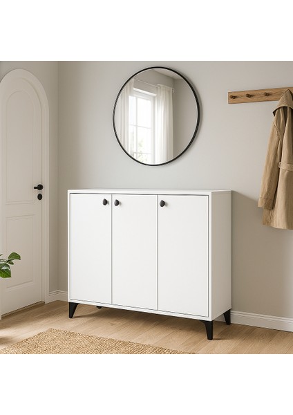 Fırtına Model 3 Kapaklı Bölmeli Ayakkabılık fiyatları