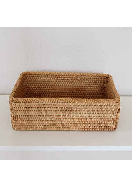 Mylamp Nur Rattan 33X23X10 cm Saklama Kutusu & Dekoratif Sepet fırsatları