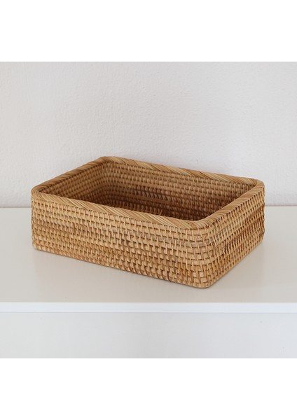 Mylamp Nur Rattan 33X23X10 cm Saklama Kutusu & Dekoratif Sepet indirimleri