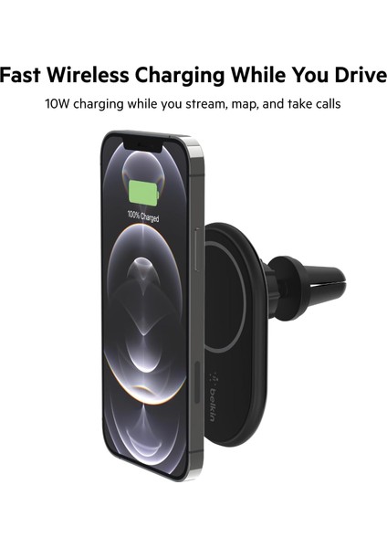 Boostcharge Kablosuz Şarj Manyetik Araç Telefonu Montaj Tutacağı, Magsafe Etkinleştirilmiş Ay indirimleri