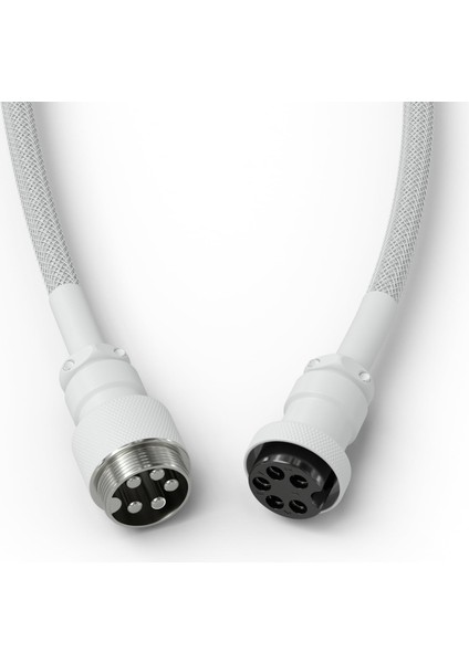 Coiled Keyboard Cable – Coiled USB C Cable Artisan Braided Cables For Mechanical Gaming Key indirimleri