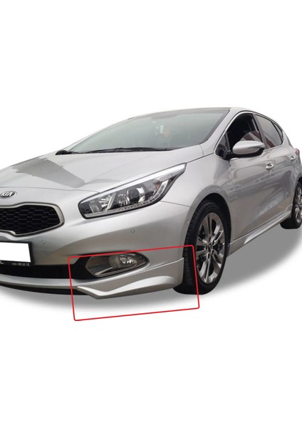 Kia Ceed Ön Tampon Flap Parlak Siyah Sağ Sol Plastik