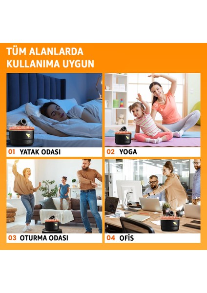 Volkanik Lav Efektli Topçu Tasarım Aromaterapi Hava Nemlendirici – Renkli LED Işıklı, Sessiz Çalışan, Su Bittiğinde Otomatik Kapanan Difüzör – Ev & Ofis Kullanımı Için fiyatları